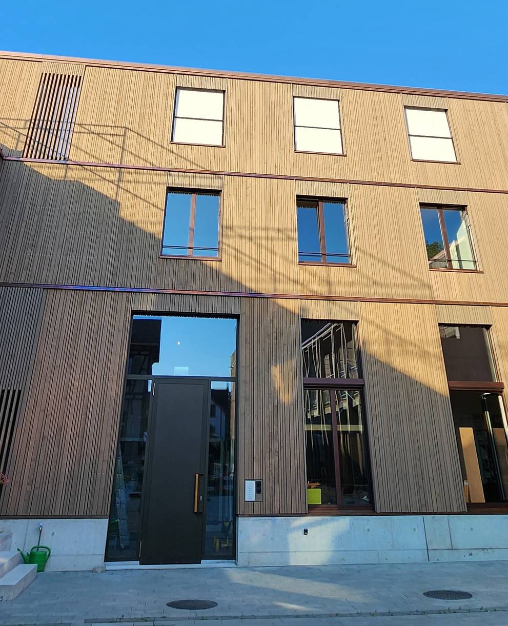 Die neue Geschäftsstelle auf dem Wagenareal